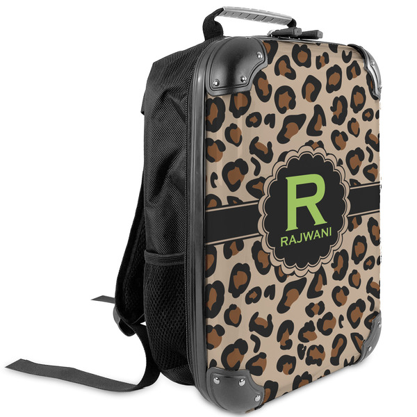Custom Granite Leopard Kids Hard Shell Backpack (Personalized)