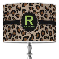 Granite Leopard 16" Drum Lamp Shade - Poly-film (Personalized)