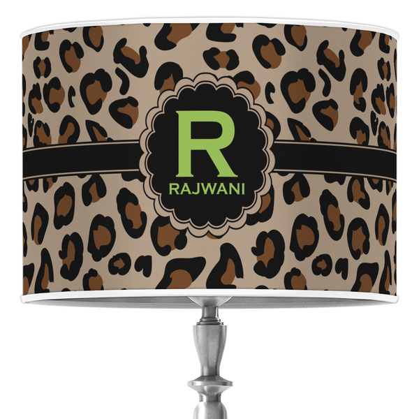 Custom Granite Leopard Drum Lamp Shade (Personalized)