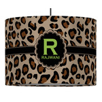 Granite Leopard Drum Pendant Lamp (Personalized)