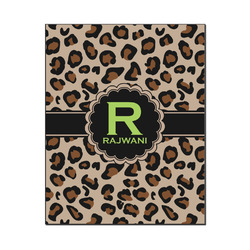 Granite Leopard Wood Print - 16x20 (Personalized)