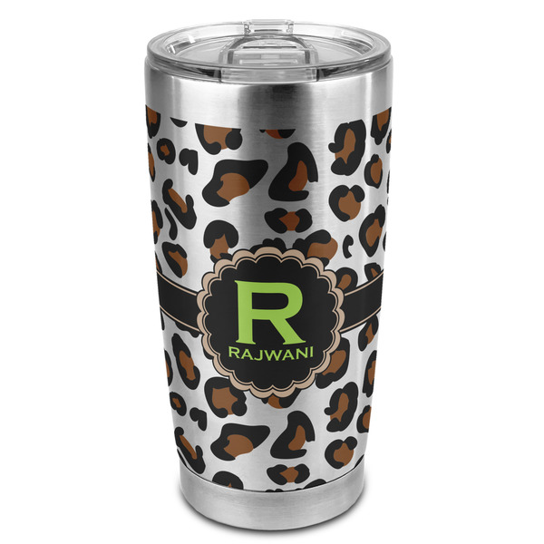 Custom Granite Leopard 20oz Stainless Steel Double Wall Tumbler - Full Print (Personalized)