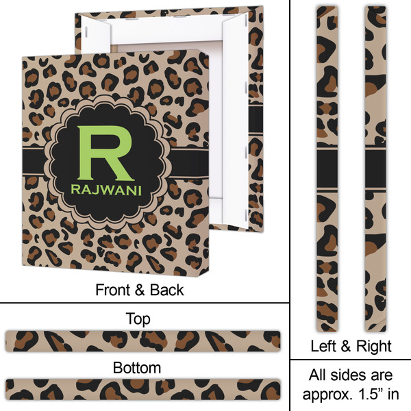 Granite Leopard 20x24 - Canvas Print - Approval