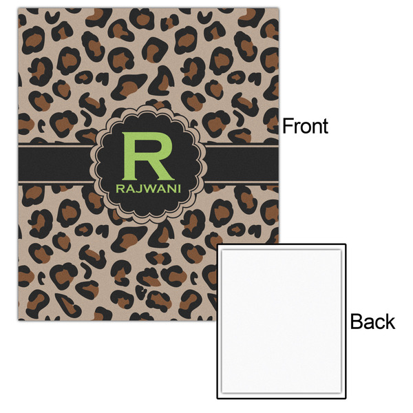 Granite Leopard 20x24 - Matte Poster - Front & Back