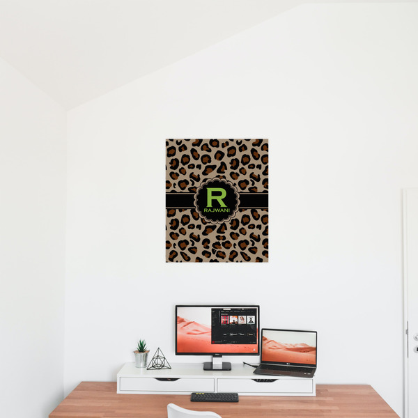 Granite Leopard 20x24 - Matte Poster - On the Wall