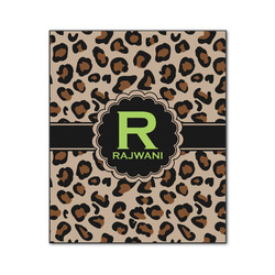 Granite Leopard Wood Print - 20x24 (Personalized)