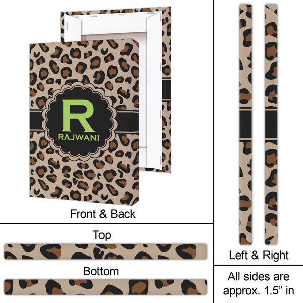 Granite Leopard 20x30 - Canvas Print - Approval