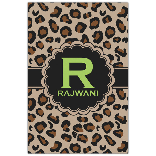 Granite Leopard 20x30 - Canvas Print - Front View