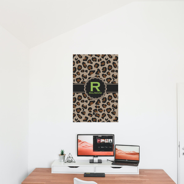 Granite Leopard 20x30 - Matte Poster - On the Wall