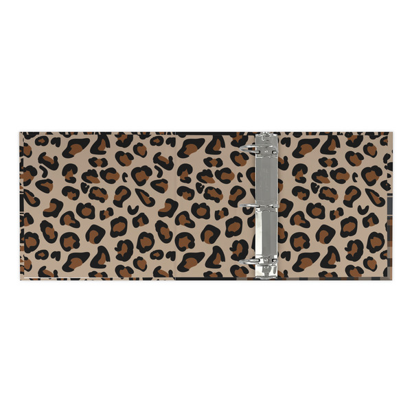 Granite Leopard 3 Ring Binders - Full Wrap - 3" - OPEN INSIDE