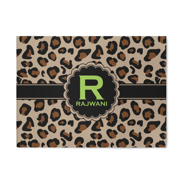 Custom Granite Leopard 5' x 7' Patio Rug (Personalized)