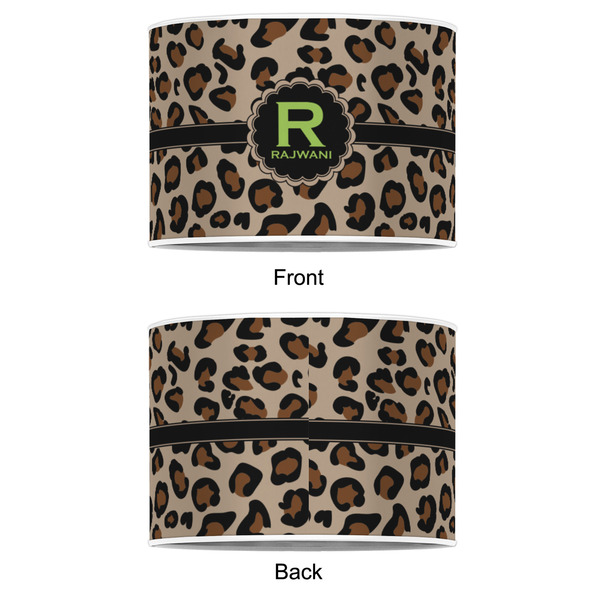 Granite Leopard 8" Drum Lampshade - APPROVAL (Poly Film)