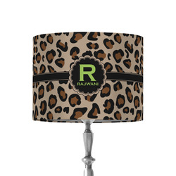 Granite Leopard 8" Drum Lamp Shade - Fabric (Personalized)