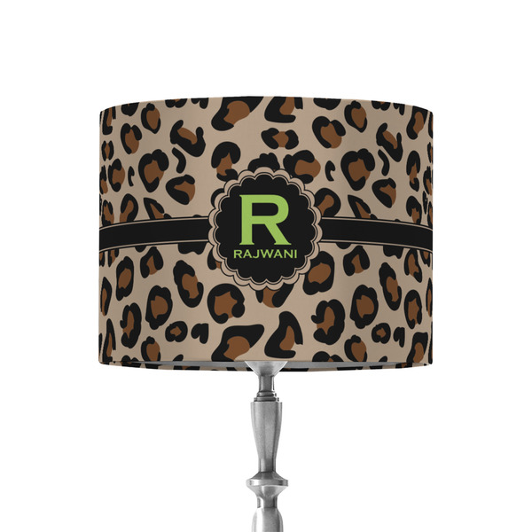 Custom Granite Leopard 8" Drum Lamp Shade - Fabric (Personalized)