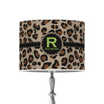 Granite Leopard 8" Drum Lamp Shade - Poly-film (Personalized)