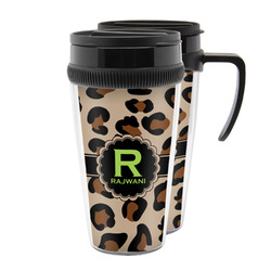 Granite Leopard Acrylic Travel Mug (Personalized)