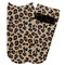 Granite Leopard Adult Ankle Socks