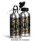 Granite Leopard Aluminum Water Bottle - Alternate lid options
