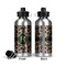 Granite Leopard Aluminum Water Bottle - Front and Back