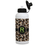 Granite Leopard Water Bottles - Aluminum - 20 oz - White (Personalized)