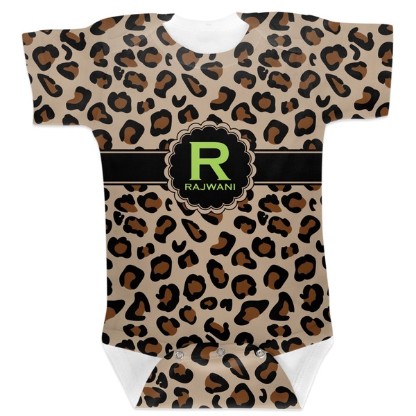 Custom Granite Leopard Baby Bodysuit (Personalized)