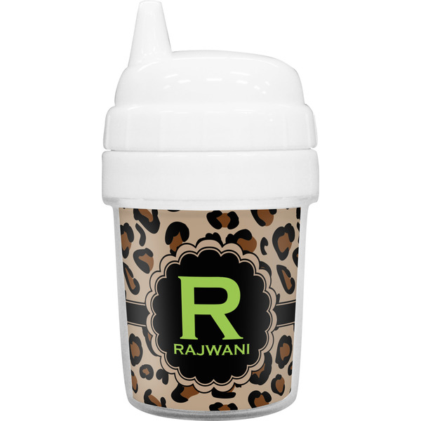 Custom Granite Leopard Baby Sippy Cup (Personalized)