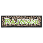 Granite Leopard Bar Mat - Large (Personalized)