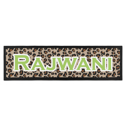 Granite Leopard Bar Mat (Personalized)
