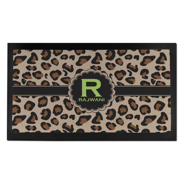 Custom Granite Leopard Bar Mat - Small (Personalized)