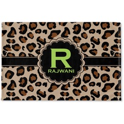 Granite Leopard Woven Mat (Personalized)