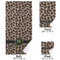 Granite Leopard Bath Towel Sets - 3-piece - Approval