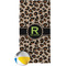 Granite Leopard Beach Towel (Personalized)