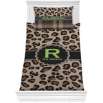 Granite Leopard Comforter Set - Twin XL (Personalized)