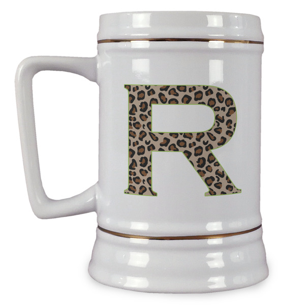 Custom Granite Leopard Beer Stein (Personalized)