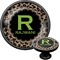Granite Leopard Cabinet Knob (Black) (Personalized)