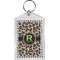 Granite Leopard Bling Keychain (Personalized)