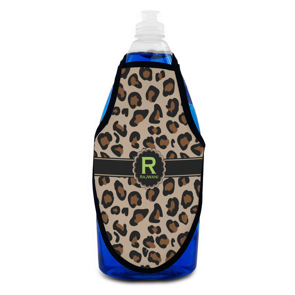 Granite Leopard Bottle Apron - Soap - FRONT