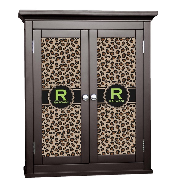 Custom Granite Leopard Cabinet Decal - Large (Personalized)