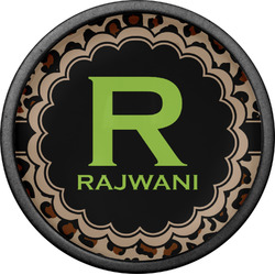 Granite Leopard Cabinet Knob (Black) (Personalized)