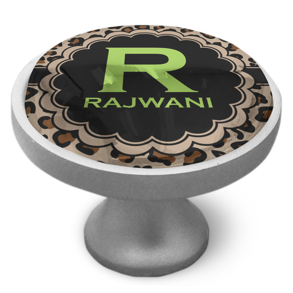 Custom Granite Leopard Cabinet Knob (Personalized)