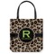 Granite Leopard Canvas Tote Bag (Personalized)