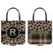 Granite Leopard Canvas Tote - Front and Back