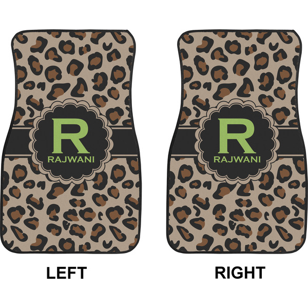 Granite Leopard Car Mat Front - Approval