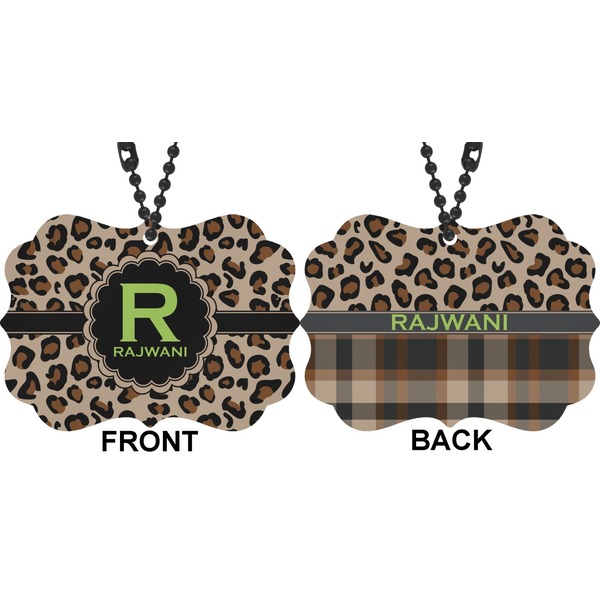 Granite Leopard Car Ornament (Approval)