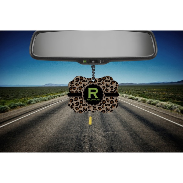 Granite Leopard Car Ornament (Road)