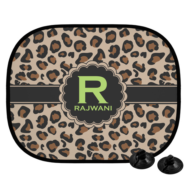 Custom Granite Leopard Car Side Window Sun Shade (Personalized)