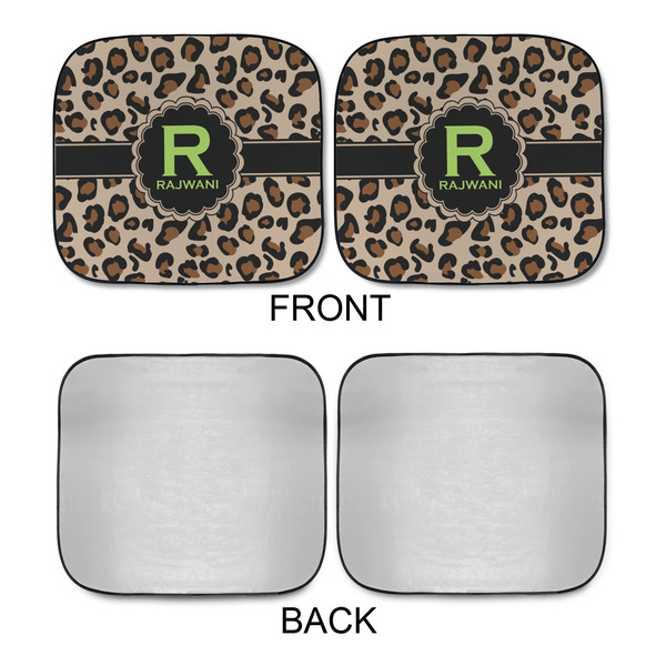 Granite Leopard Car Sun Shades - APPROVAL