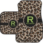 Granite Leopard Car Floor Mats Set - 2 Front & 2 Back (Personalized)