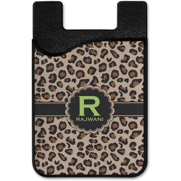 Granite Leopard Cell Phone Credit Card Holder