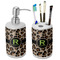 Granite Leopard Ceramic Bathroom Accessories Set (Personalized)